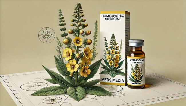 VERBASCUM THAPSUS : HOMEOPATHIC MATERIA MEDICA – Symptoms Guide