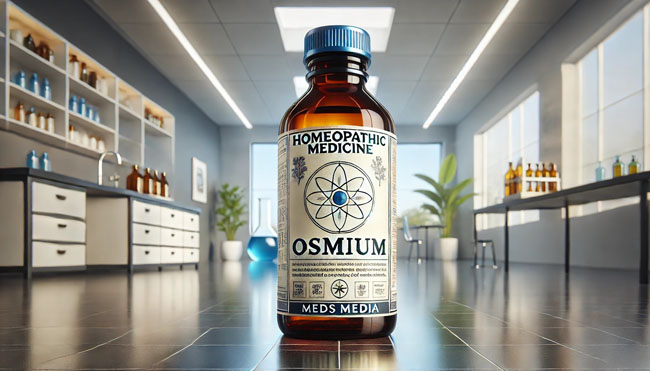 OSMIUM: HOMEOPATHIC MATERIA MEDICA – Symptoms Guide